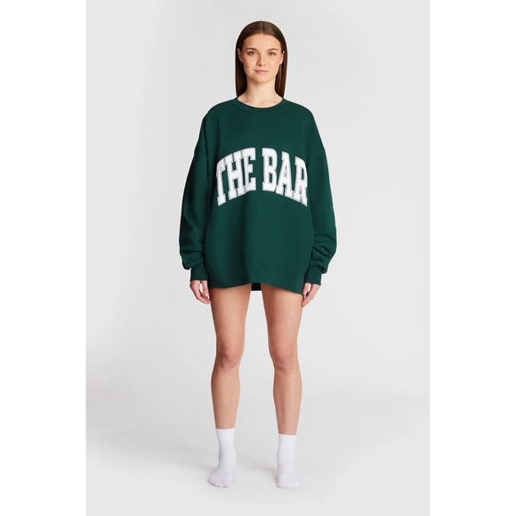 The Bar Sweaters - Women's The Bar Sweatshirt XXL Hunter Green